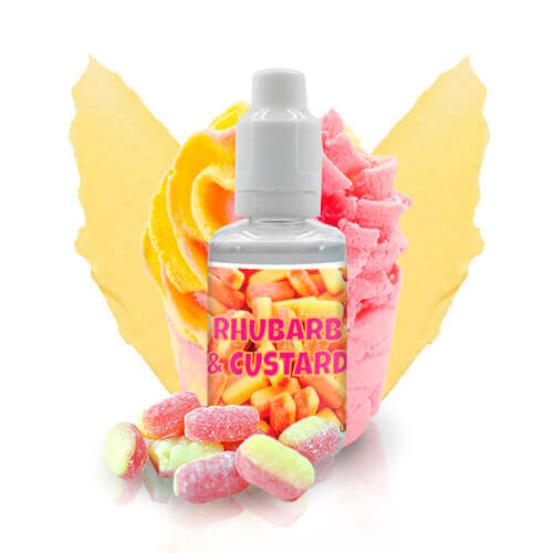 vampire vape rhubarb and custard Rhubarb & Custard 50ml E Liquid 50/50 Vape 24 main image 0
