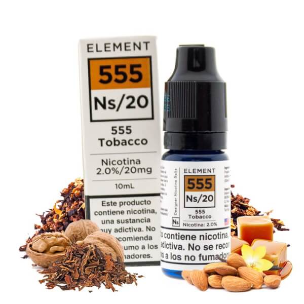 element 555 tobacco Shop NS20 Nic Salt E-liquid by 555 Tobacco - Element E-Juice