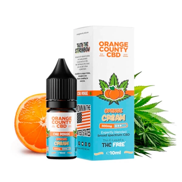TRUE テルペン CBD CBN CBG 10ml オレンジクリームシクル Orange Cream - Orange County CBD 10ml